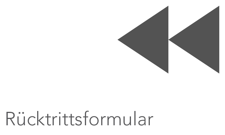 Rücktrittsformular